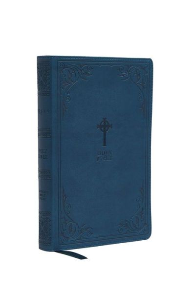 Cover for Catholic Bible Press · NRSV Catholic Edition Gift Bible, Teal Leathersoft (Comfort Print, Holy Bible, Complete Catholic Bible, NRSV CE): Holy Bible (Leather Book) (2020)