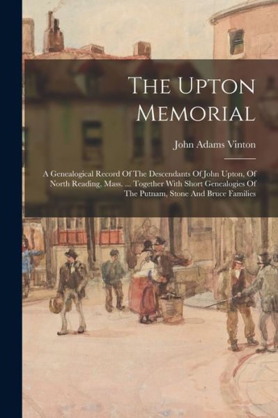 Cover for John Adams Vinton · Upton Memorial (Book) (2022)