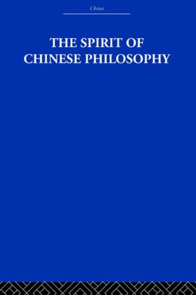 Cover for Fung Yu-Lan · The Spirit of Chinese Philosophy (Paperback Book) (2016)