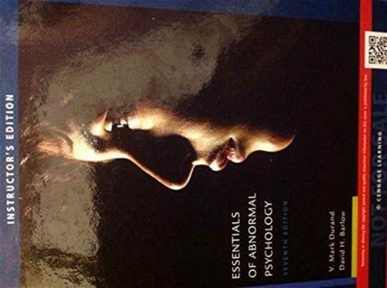 Cover for Durand Barlow · Ie Essntls Abnrml Psychology (Hardcover bog) (2015)