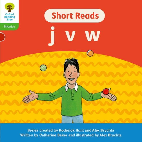 Cover for Catherine Baker · Oxford Reading Tree: Floppy's Phonics Decoding Practice: Oxford Level 2: Short Reads: j v w - Oxford Reading Tree: Floppy's Phonics Decoding Practice (Paperback Book) (2022)