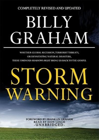 Cover for Billy Graham · Storm Warning (N/A) (2010)