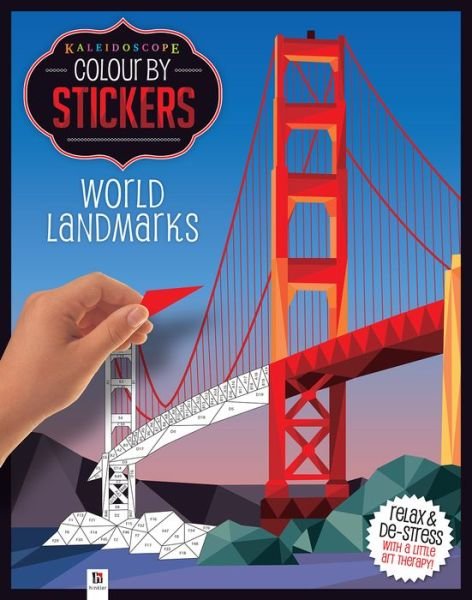 Cover for Hinkler Books Hinkler Books · Kaleidoscope Sticker Mosaics: World Landmarks - Kaleidoscope Sticker Mosaics (Buch) (2017)