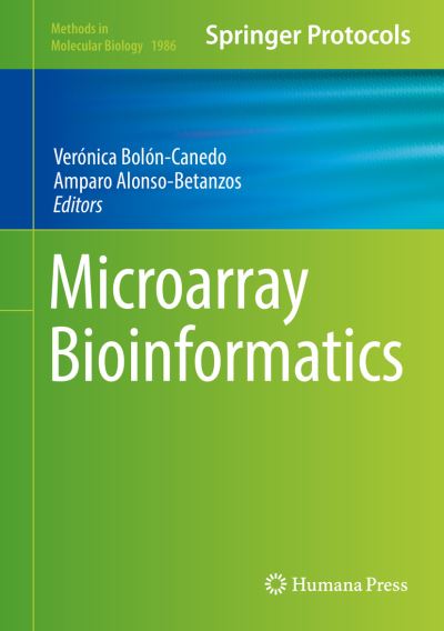 Cover for Microarray Bioinformatics - Methods in Molecular Biology (Hardcover Book) [2019 edition] (2019)
