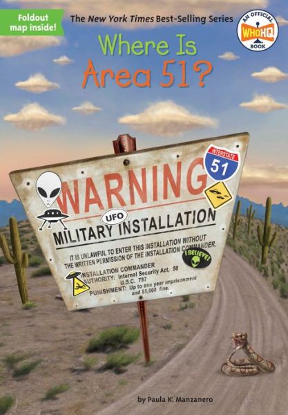 Cover for Paula K. Manzanero · Where Is Area 51? - Where Is? (Paperback Book) (2018)