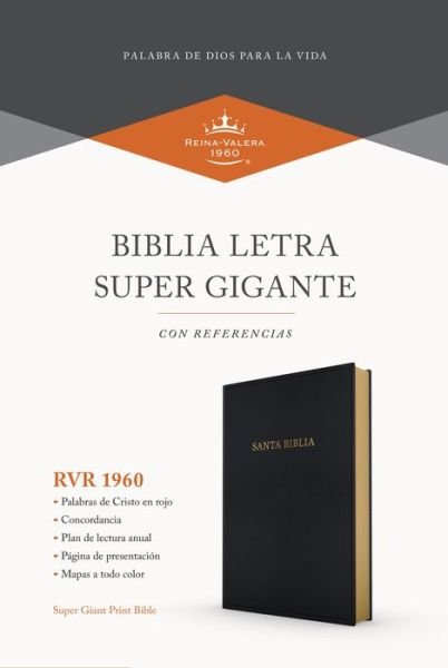 RVR 1960 Biblia letra super gigante, negro imitacion piel - B&H Espanol Editorial Staff - Bøger - Broadman & Holman Publishers - 9781535973410 - August 1, 2019