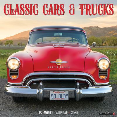 Willow Creek Press · Classic Cars & Trucks 12 X 12 Wall Calendar (Kalender) (2024)