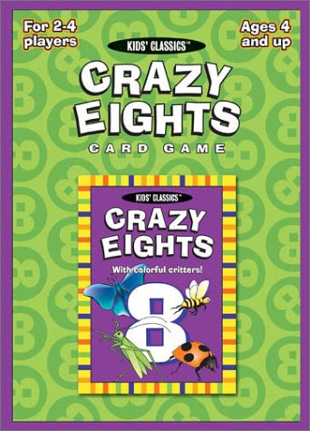 Cover for Us Games Systems · Crazy Eights Card Game (Kids Classics) (Lernkarteikarten) (2002)