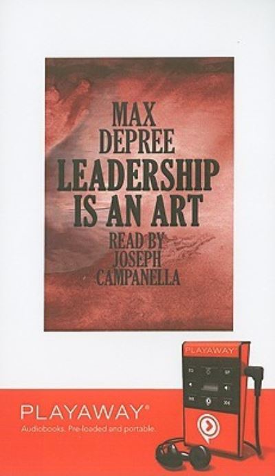 Cover for Max De Pree · Leadership is an Art Library Edition (MISC) (2008)