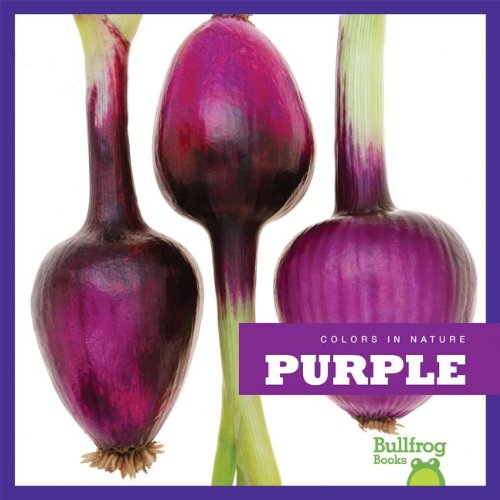 Cover for Heather Adamson · Purple (Colors in Nature) (Hardcover Book) (2013)