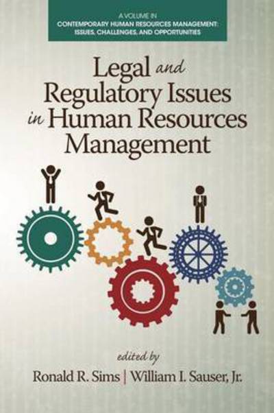 Cover for Ronald R Sims · Legal and Regulatory Issues in Human Resources Management (Paperback Book) (2014)
