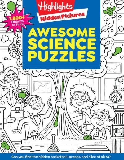 Cover for Highlights · Awesome Science Puzzles - Highlights Hidden Pictures (Paperback Bog) (2023)