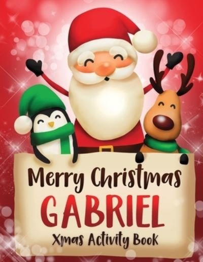 Cover for Whimsical Journals · Merry Christmas Gabriel (Paperback Book) (2019)