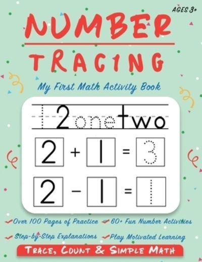 Cover for Happy Kid Press · Number Tracing - My First Math Activity Book (Paperback Book) (2019)