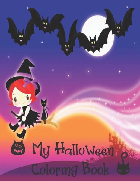 Cover for Halloween Activity Books · My Halloween Coloring Book (Paperback Book) (2019)