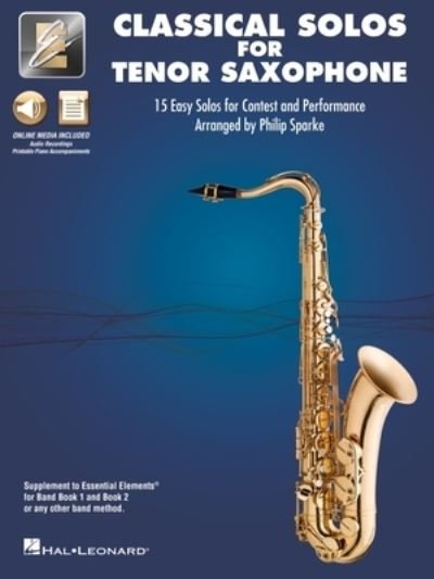 Cover for Hal Leonard Corp. · Essential Elements Classical Solos for Tenor Sax (Bog) (2022)