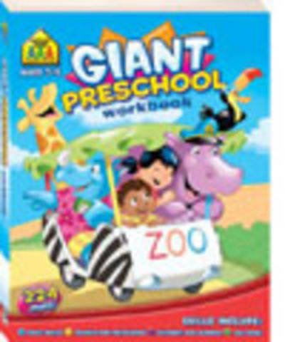 Cover for Hinkler Books · School Zone Giant Preschool Workbook - School Zone (Book) (2010)
