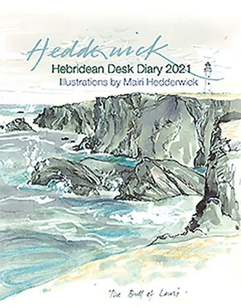 Cover for Mairi Hedderwick · Hebridean Desk Diary 2021 (Hardcover bog) (2020)