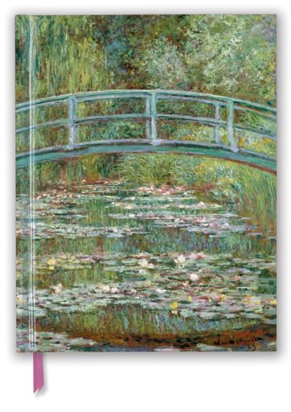 Cover for Flame Tree Studio · Claude Monet: Bridge over a Pond of Water Lilies (Blank Sketch Book) - Luxury Sketch Books (Stationery) [New edition] (2020)