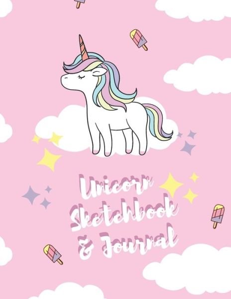Cover for Cindy Bertrand-Flores · Unicorn Sketchbook and Journal (Paperback Book) (2021)