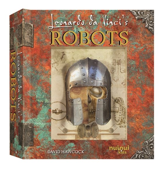 Cover for David Hawcock · Leonardo da Vinci's Robots - Art &amp; Genius (Hardcover bog) (2024)