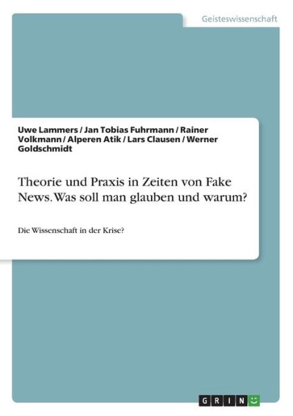 Cover for Lammers · Theorie und Praxis in Zeiten vo (Book)