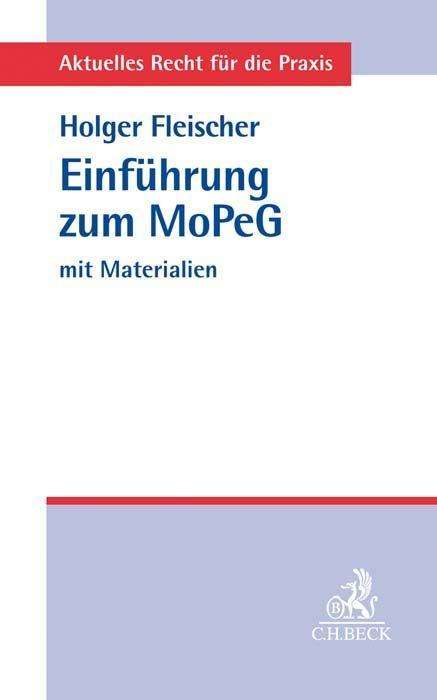 Cover for Fleischer · Einführung zum Gesetz zur Mod (N/A)