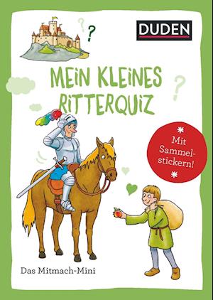 Cover for Andrea Weller-Essers · Duden Minis (Band 42) - Mein kleines Ritterquiz / VE3 (Pocketbok) (2021)