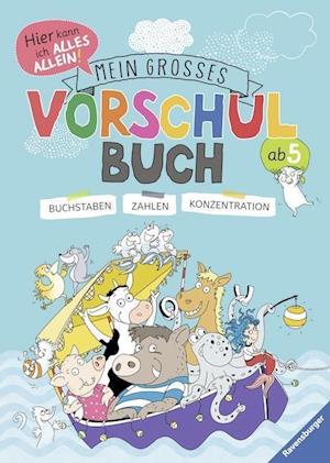 Cover for Kirstin Jebautzke · Mein großes Vorschulbuch (Paperback Book) (2016)