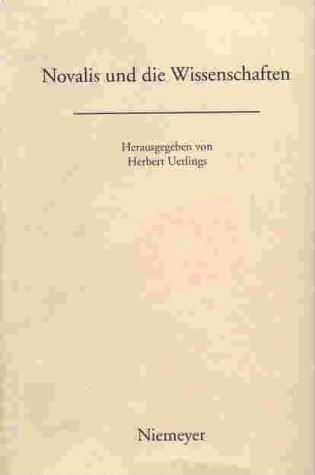 Cover for Novalis und die Wissenschaften (Book) (1997)