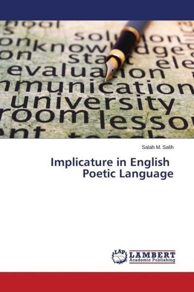 Cover for Salih · Implicature in English Poetic Lan (Book) (2015)