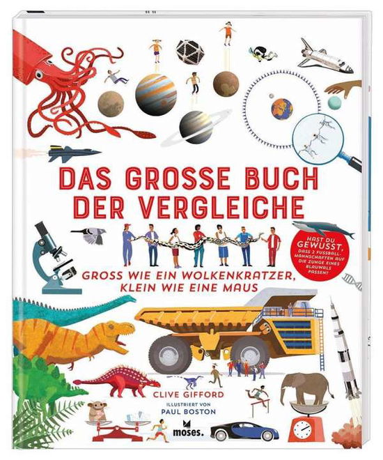 Cover for Clive Gifford · Das große Buch der Vergleiche (Inbunden Bok) (2021)