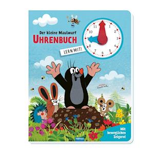 Trötsch Der kleine Maulwurf Uhrenbuch - Trötsch Verlag GmbH & Co.KG - Książki - Trötsch Verlag GmbH & Co. KG - 9783988021410 - 4 marca 2024