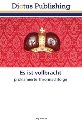 Cover for Publicae · Es ist vollbracht (Bok) (2020)
