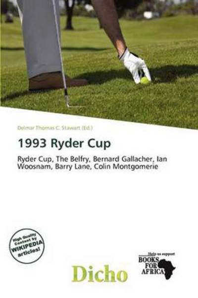 Cover for Delmar Thomas C Stawart · 1993 Ryder Cup (Book) (2011)