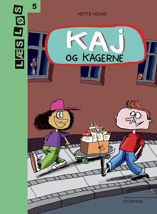 Læs løs 5: Kaj og kagerne - Mette Vedsø - Bøger - Gyldendal - 9788702330410 - 8. september 2021