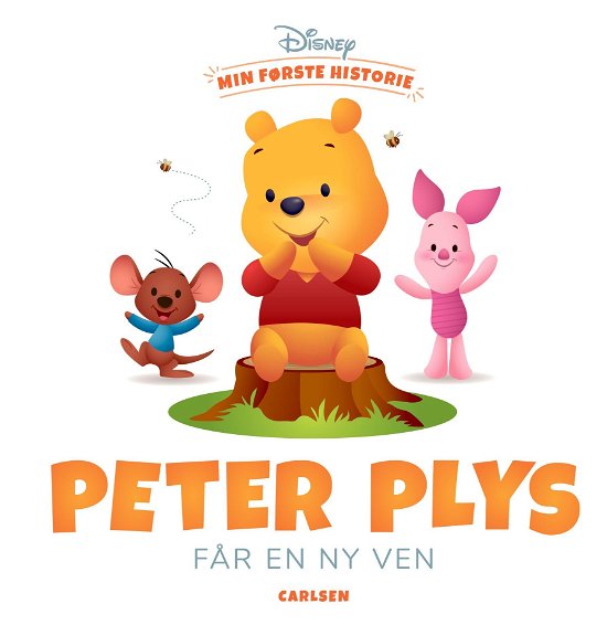 Cover for Disney · Min første historie: Min første historie - Peter Plys får en ny ven (Innbunden bok) [1. utgave] (2022)