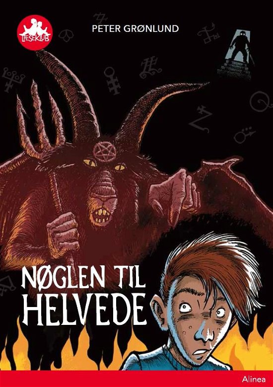 Læseklub: Nøglen til Helvede, Rød Læseklub - Peter Grønlund - Bücher - Alinea - 9788723526410 - 26. Februar 2018