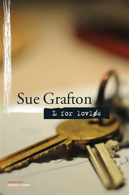 Cover for Sue Grafton · En Kinsey Millhone-krimi: L for lovløs (Sewn Spine Book) [1. Painos] (2014)