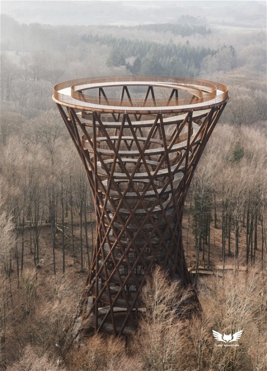 Cover for Kristoffer Lindhardt Weiss · The Forest Tower (Hardcover Book) [1st edition] (2020)