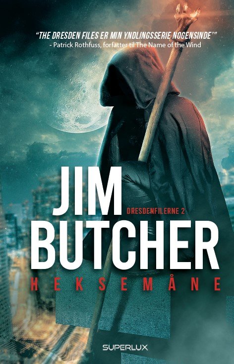 Cover for Jim Butcher · Dresden filerne: Heksemåne (Bound Book) [1st edition] (2022)