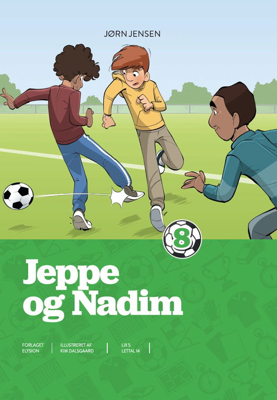 Cover for Jørn Jensen · Jeppe: Jeppe og Nadim (Inbunden Bok) [1:a utgåva] (2017)