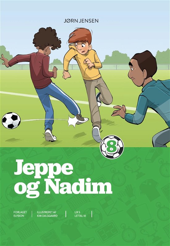 Cover for Jørn Jensen · Jeppe: Jeppe og Nadim (Hardcover bog) [1. udgave] (2017)