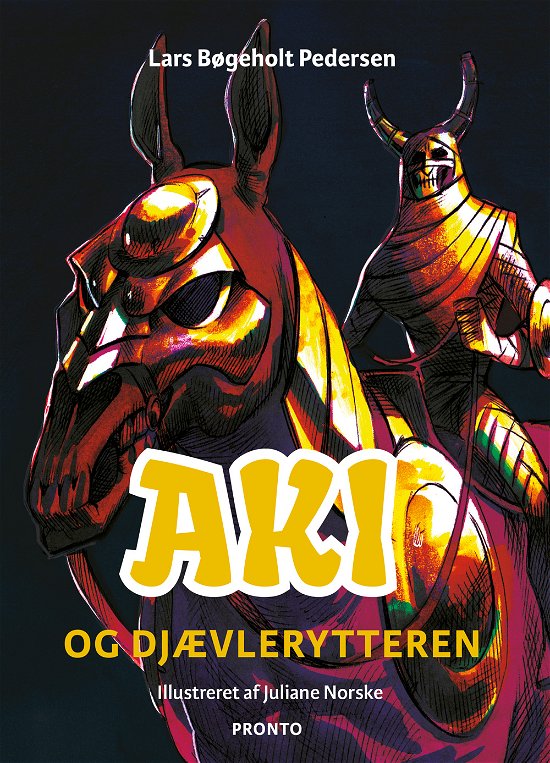 Cover for Lars Bøgeholt Pedersen · Aki: Aki og djævlerytteren (Bound Book) [1e uitgave] (2018)