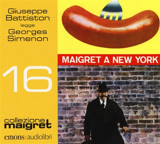 Cover for Georges Simenon · Maigret A New York Letto Da Giuseppe Battiston. Au (CD)