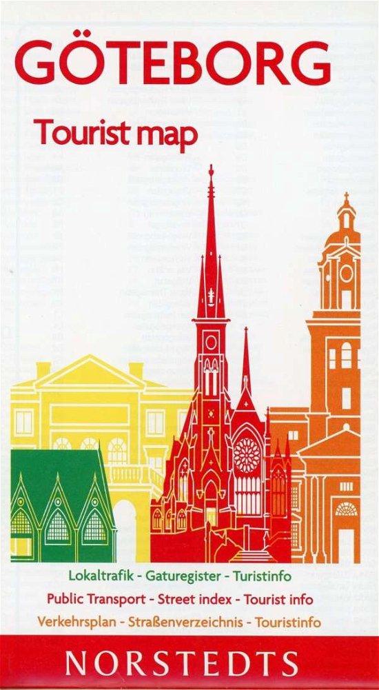 Cover for Norstedts · Göteborg tourist map (Gebundenes Buch) (2019)