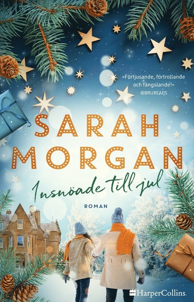 Cover for Sarah Morgan · Insnöade till jul (Innbunden bok) (2023)