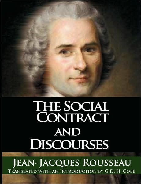 Cover for Jean-jacques Rousseau · The Social Contract and Discourses (Paperback Book) (2007)