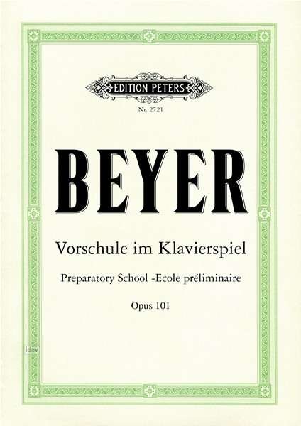 Cover for Ferdinand Beyer · Elementary Method Op.101 (Paperback Bog) (2001)