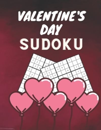 Cover for Aymane Jml · Valentine's Day Sudoku (Paperback Book) (2021)